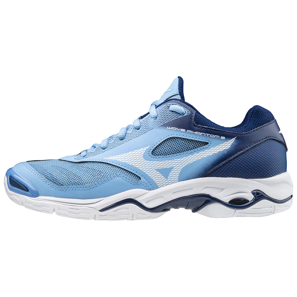 Mizuno Wave Phantom 2 Női Kézilabda Cipő Kék/Fehér KAU756341